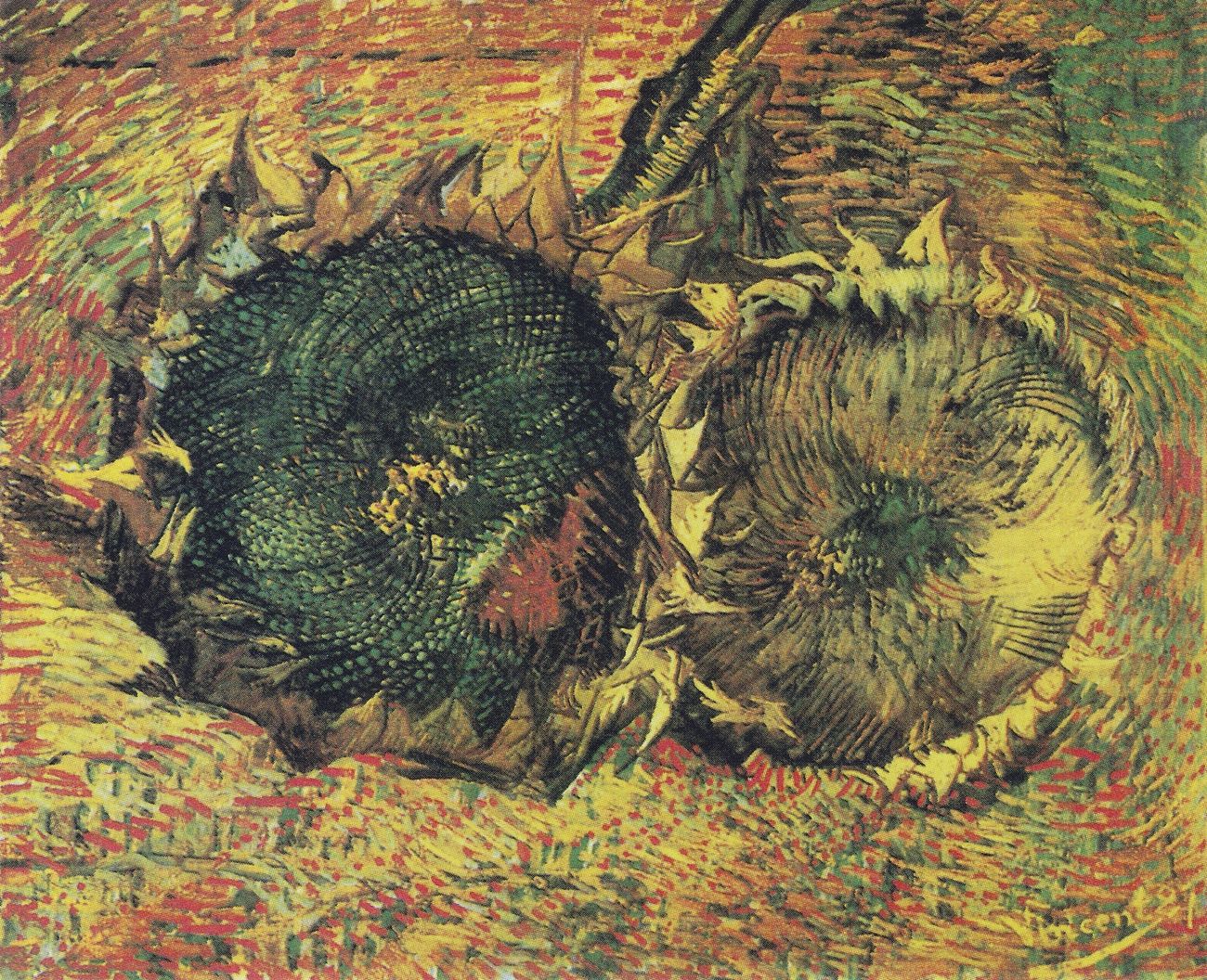 Vincent van Gogh's Two Cut